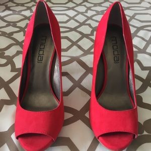 Red Moda Spana heels